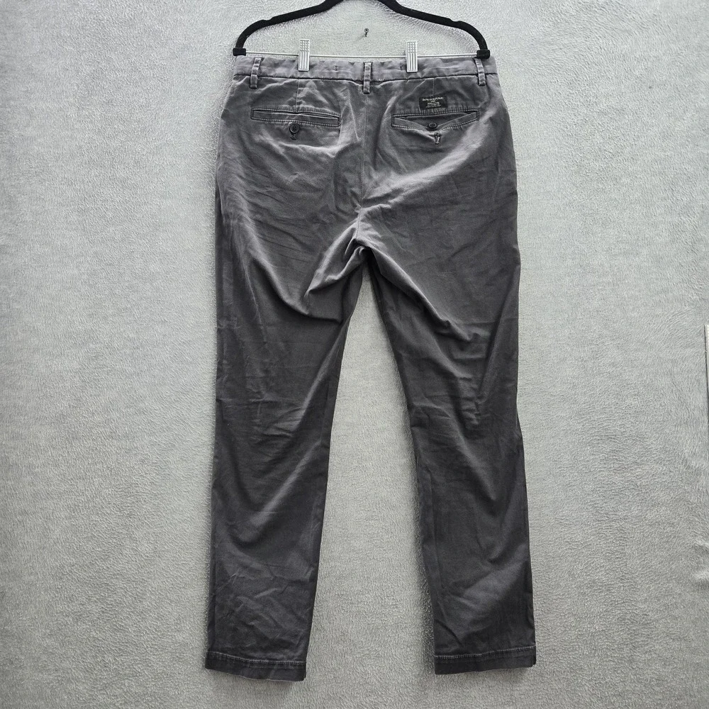 Banana Republic Men Pants 32X30 Gray Chino Lived-In Slim Fit